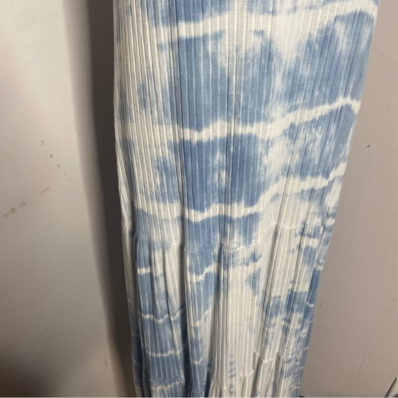 Anthropologie Opt blue tie dye maxi dress - Picture 3 of 8